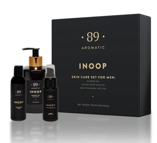 Conjunto Skincare Masculino Premium Ritual Completo Detox Limpeza e Hidratação | AROMATIC•89• | Exclusivo Portugal