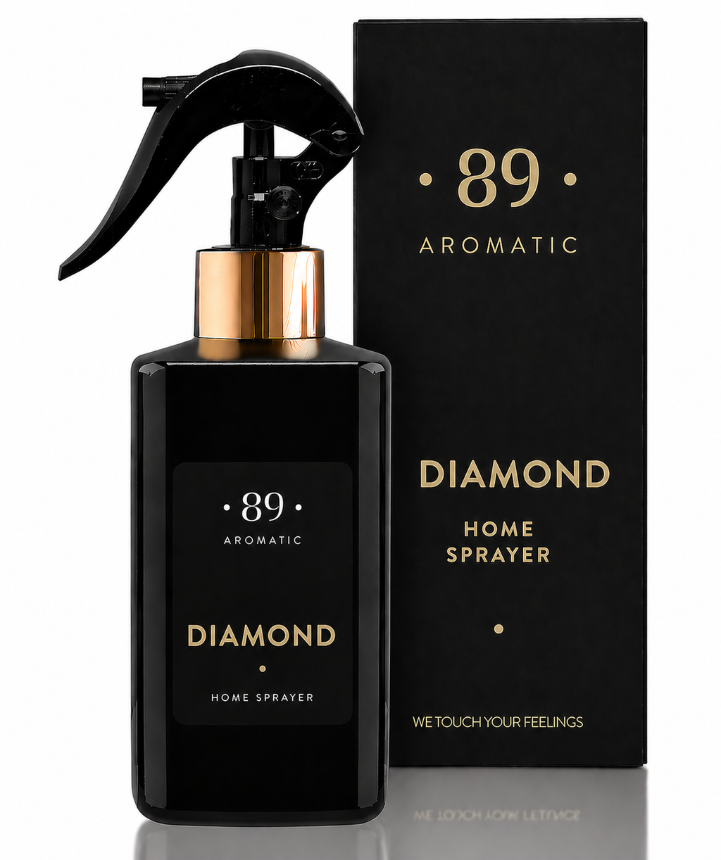 Spray Ambiente Casa AROMATIC•89• | 300ml Fragrância Instantânea Elimina Odores Premium