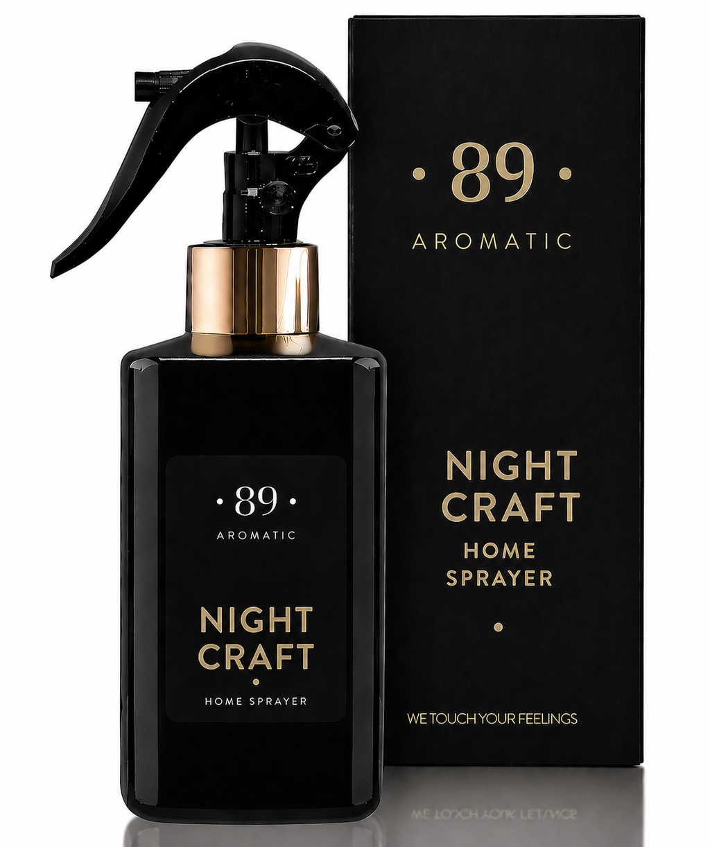 Spray Ambiente Casa AROMATIC•89• | 300ml Fragrância Instantânea Elimina Odores Premium