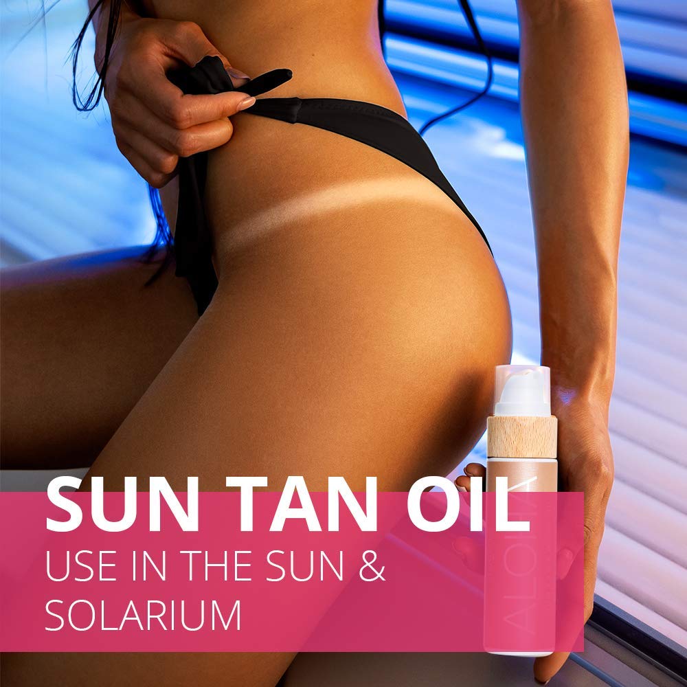COCOSOLIS Aloha | Tanning Accelerator with Vitamin E | Organic Oil 110ml