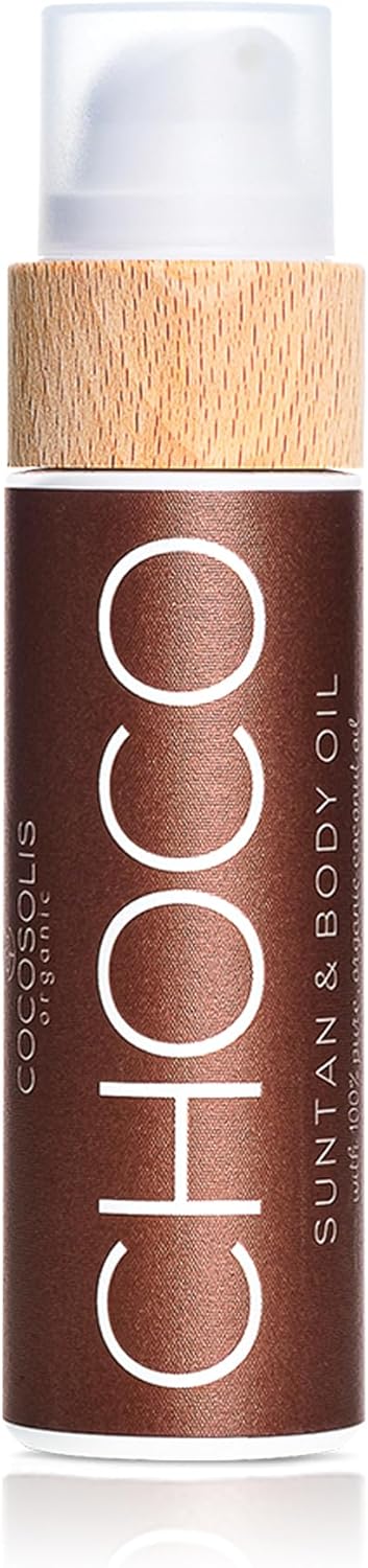 COCOSOLIS Choco | Tanning Accelerator with Vitamin E | Organic Oil 110ml
