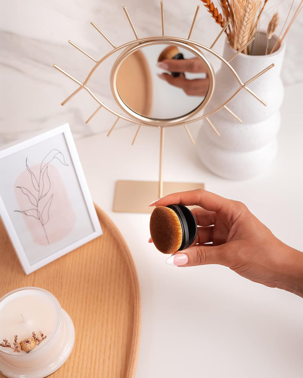 COCOSOLIS TANNING BRUSH Premium | Application Brush for Self-Tanners