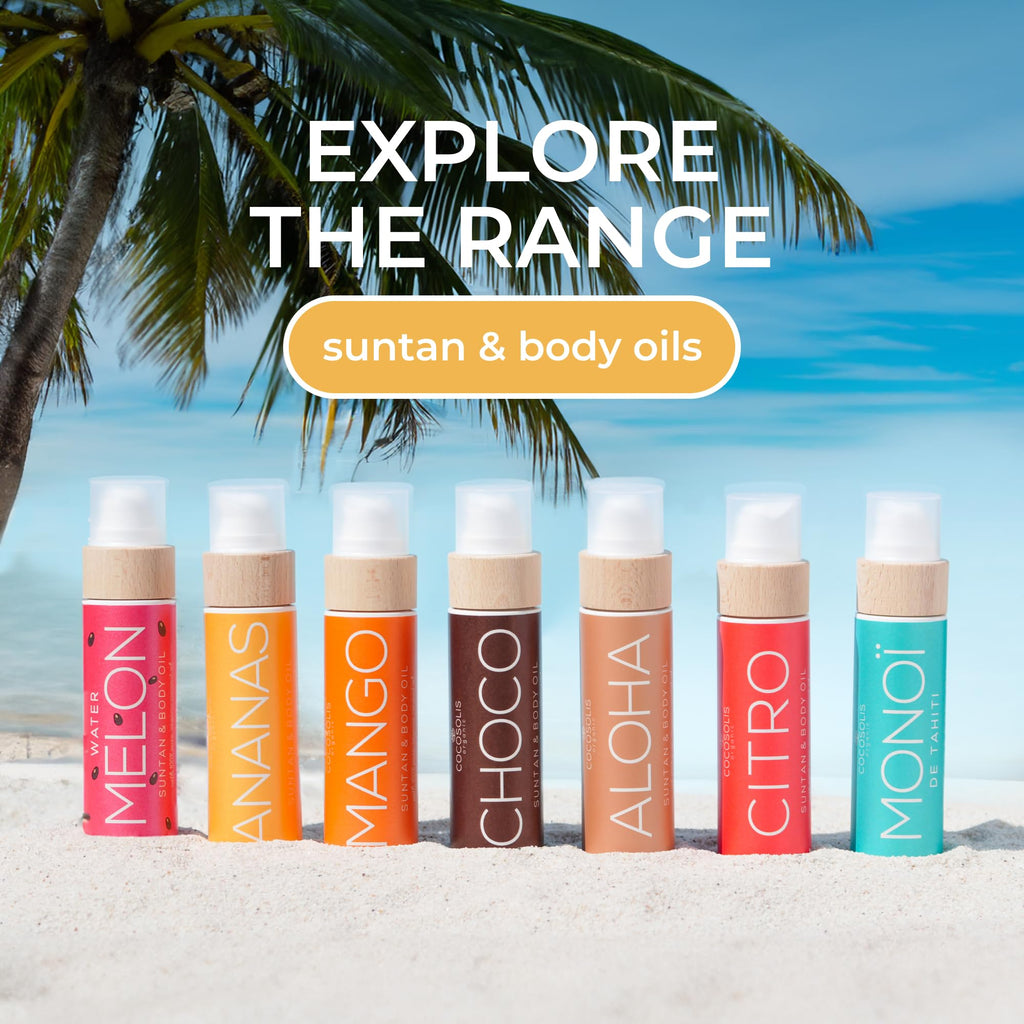 COCOSOLIS Aloha | Tanning Accelerator with Vitamin E | Organic Oil 110ml