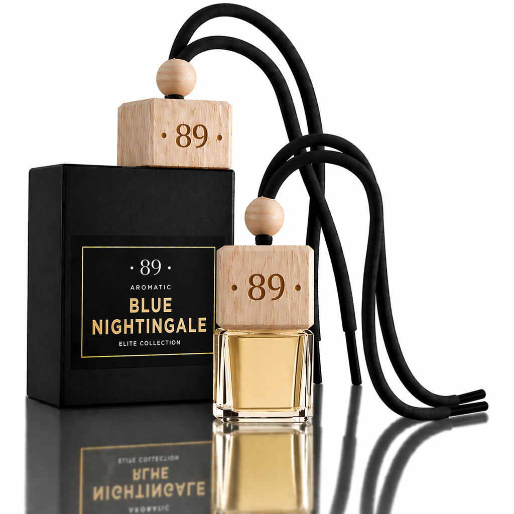 Ambientador Suspenso Vidro Carro AROMATIC•89• | Design Sofisticado Fragrância Premium