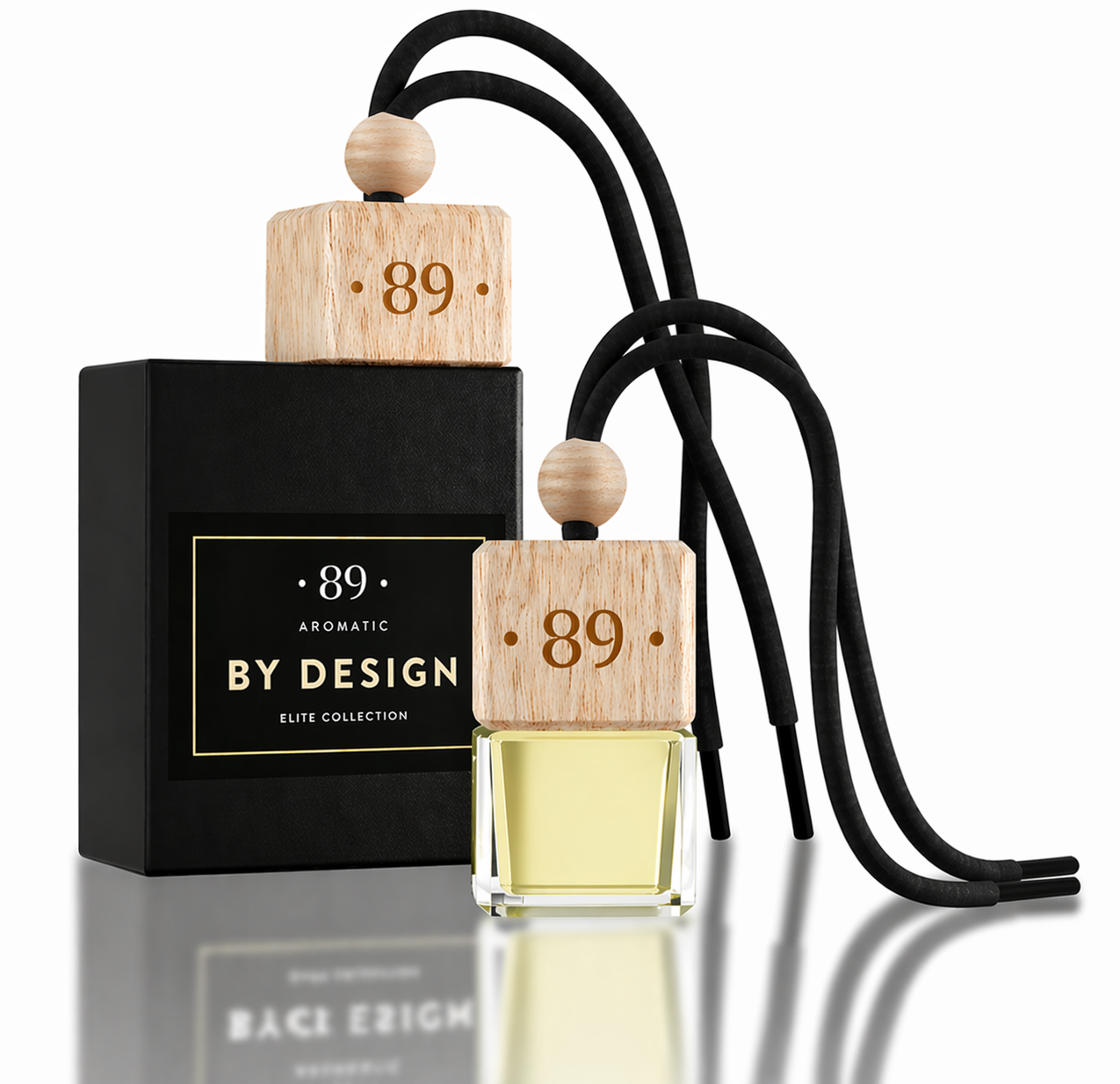 Ambientador Suspenso Vidro Carro AROMATIC•89• | Design Sofisticado Fragrância Premium