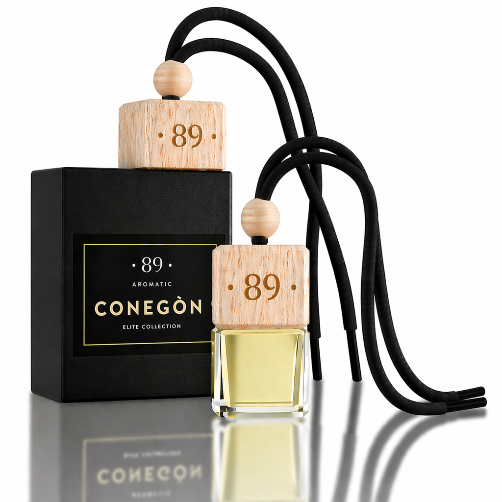 Ambientador Suspenso Vidro Carro AROMATIC•89• | Design Sofisticado Fragrância Premium