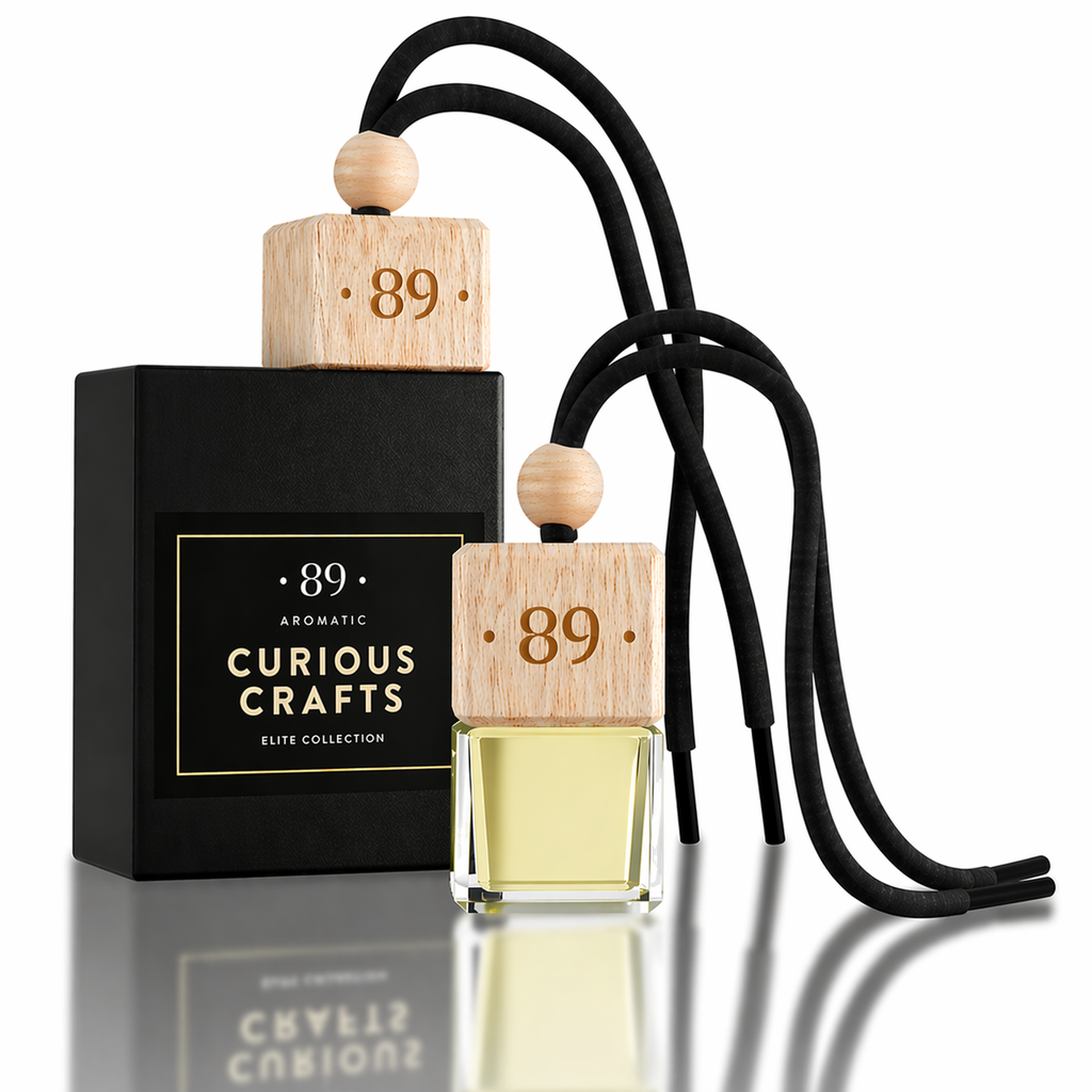 Ambientador Suspenso Vidro Carro AROMATIC•89• | Design Sofisticado Fragrância Premium