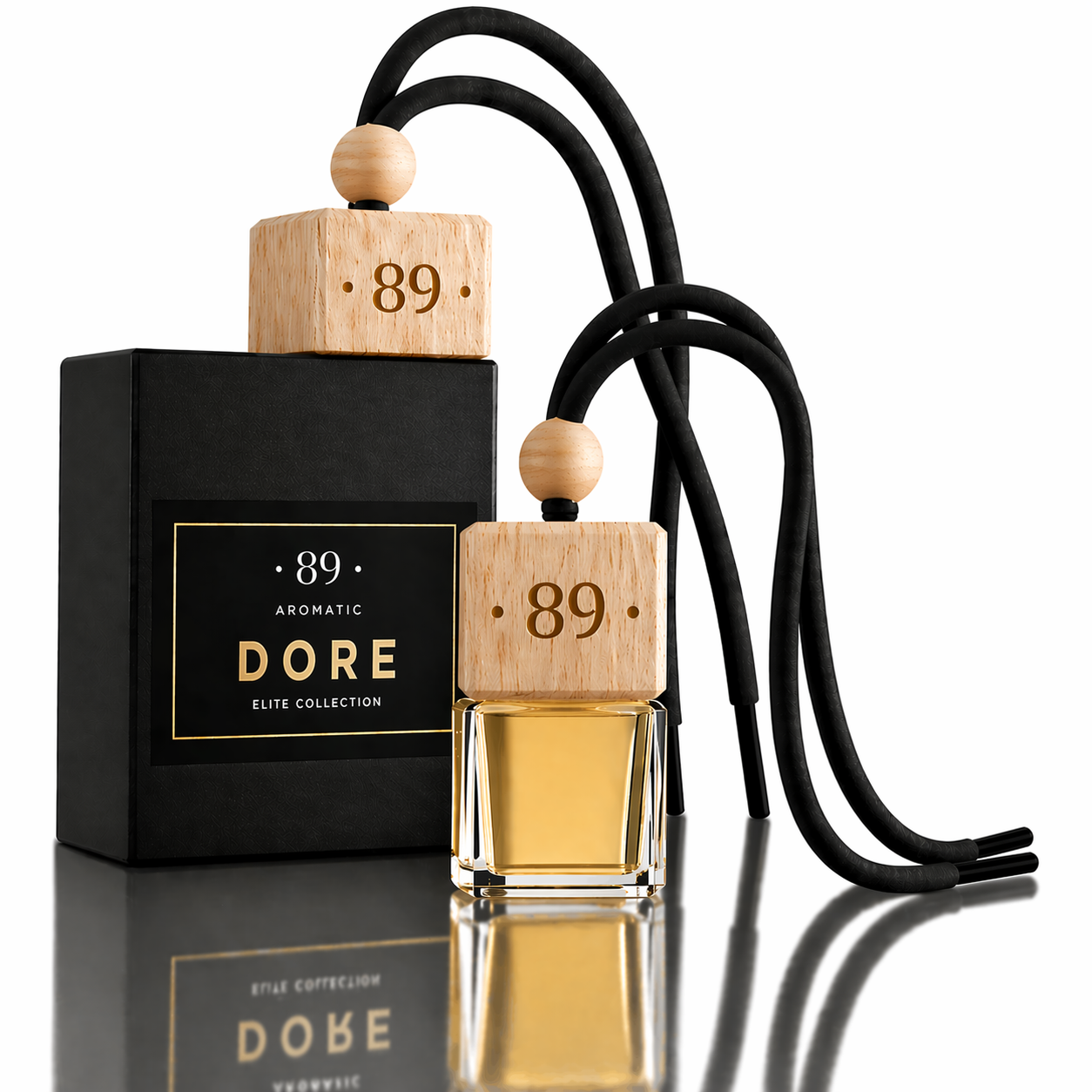 Ambientador Suspenso Vidro Carro AROMATIC•89• | Design Sofisticado Fragrância Premium