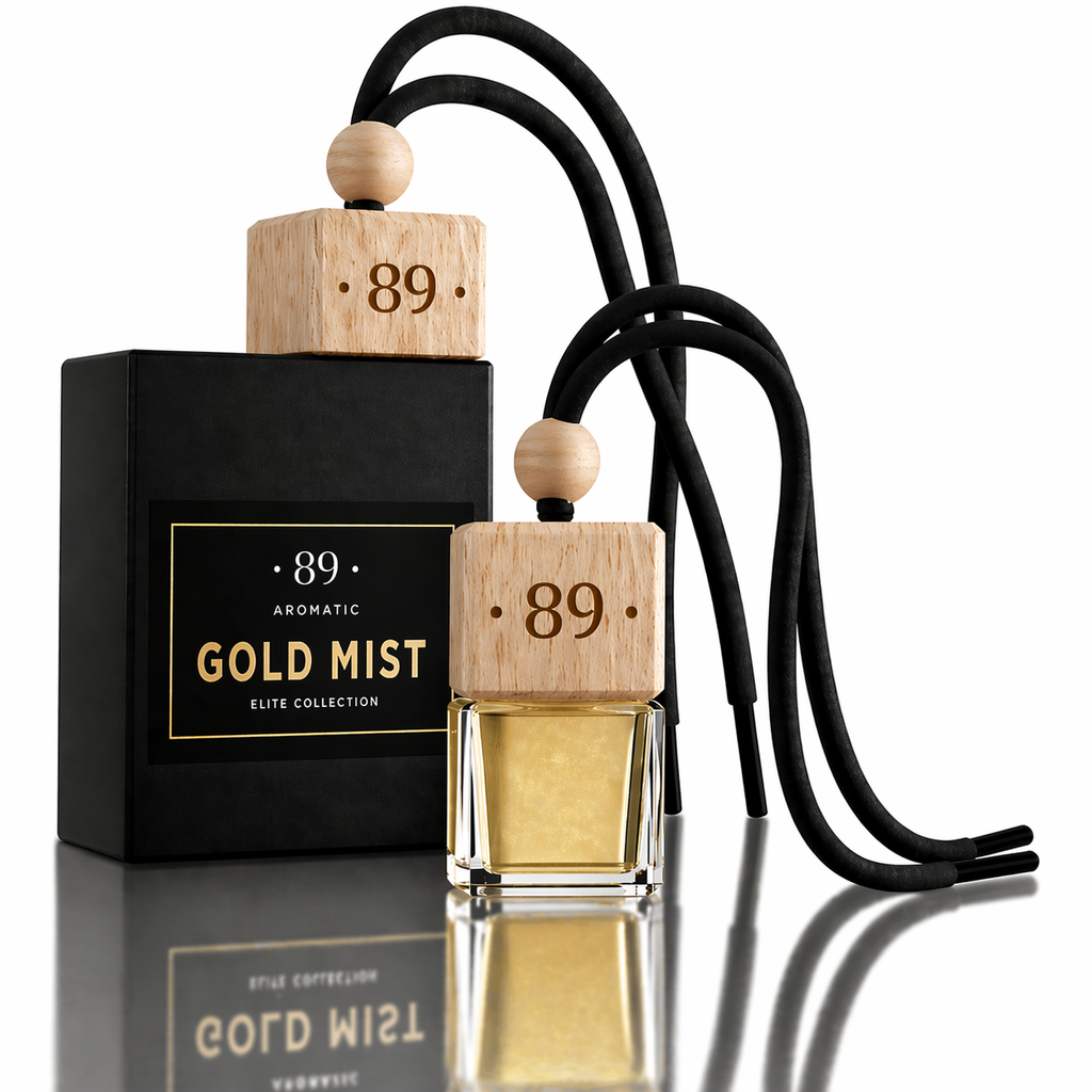 Ambientador Suspenso Vidro Carro AROMATIC•89• | Design Sofisticado Fragrância Premium