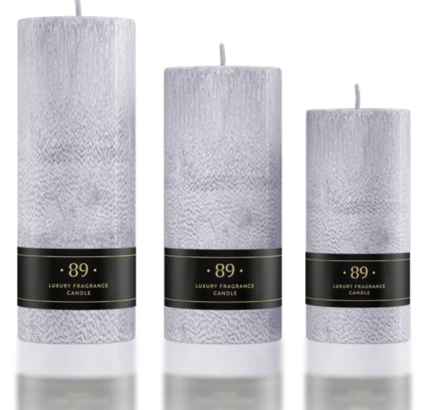 Vela Cera Palma Redonda AROMATIC•89• | Design Clássico Fragrância Premium
