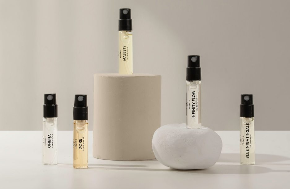 Conjunto Descoberta Perfumes "Beloved Origins" AROMATIC•89• | 5 Amostras Premium 2ml