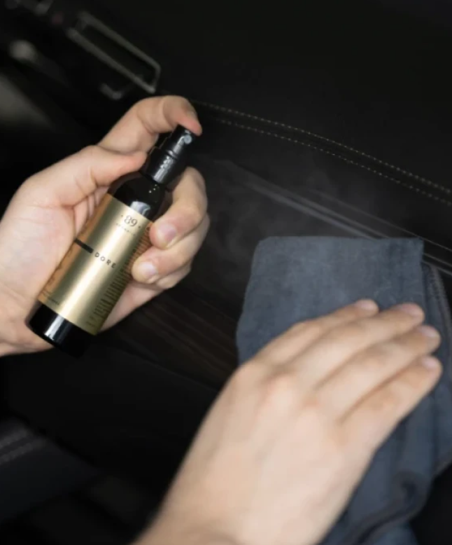 Car Dashboard Cleaner Spray AROMATIC•89• | 3 in 1 Shine, UV Protection, Fragrance