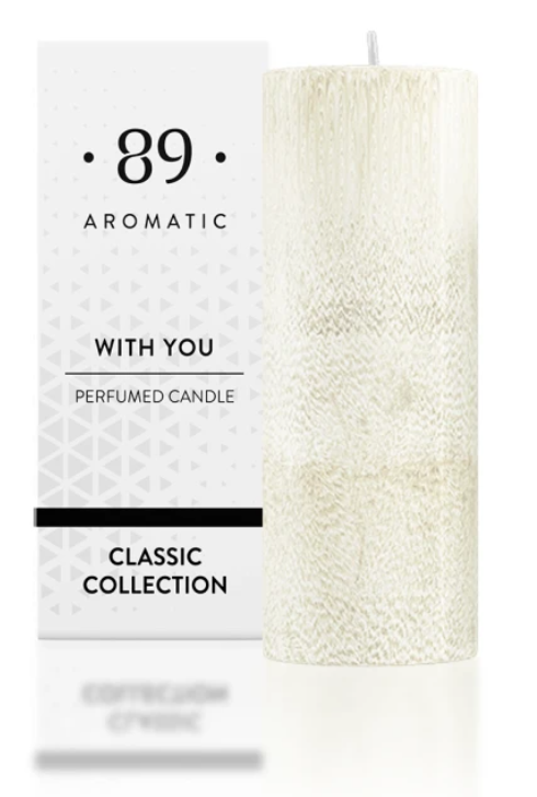 Vela Cera Palma Redonda AROMATIC•89• | The Classic Collection Fragrância Premium