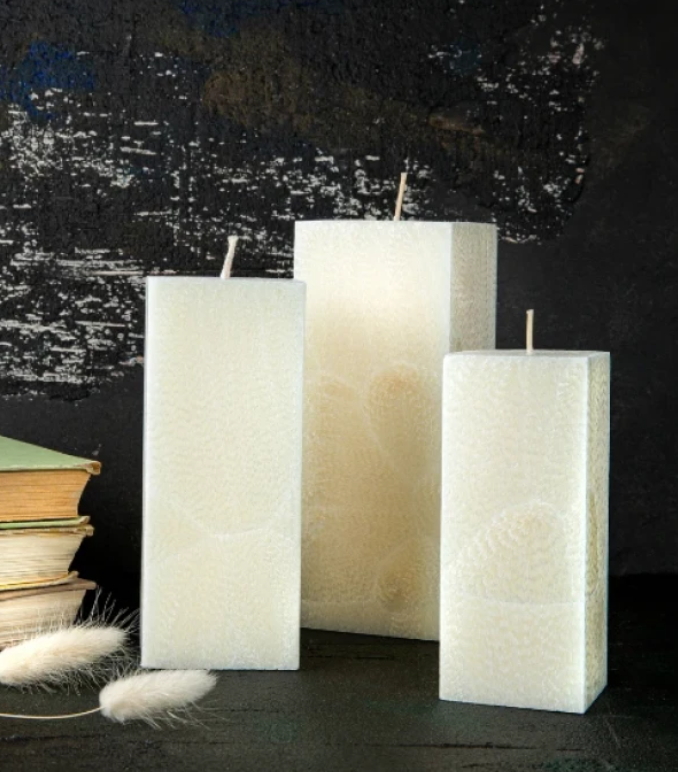 Vela Cera Palma Quadrada AROMATIC•89• | The Classic Collection Fragrância Premium