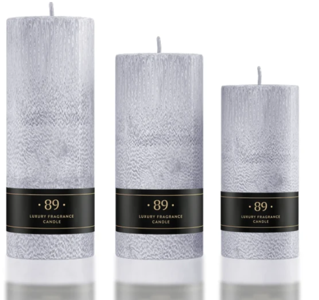 Vela Cera Palma Redonda AROMATIC•89• | Design Clássico Fragrância Premium