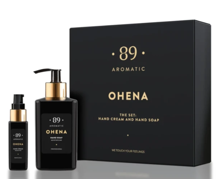 Conjunto Sabonete e Creme Mãos AROMATIC•89• | Fragrância Premium Hidratação