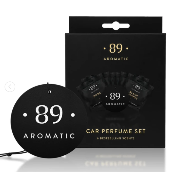 Kit 12 Ambientadores para Carro | 12 Fragrâncias Premium | AROMATIC•89•