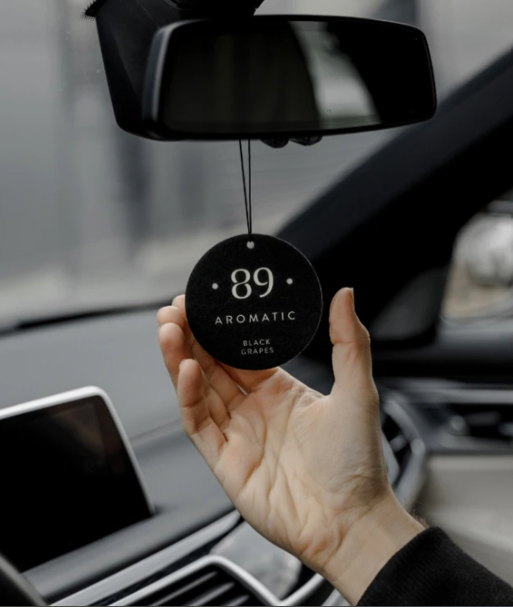 Kit 6 Ambientadores para Carro | 6 Fragrâncias Premium | AROMATIC•89•
