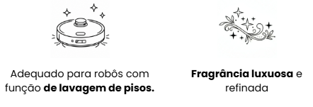 Solução de Limpeza Perfumada para Robô Aspirador DORE | 250ml | AROMATIC•89•