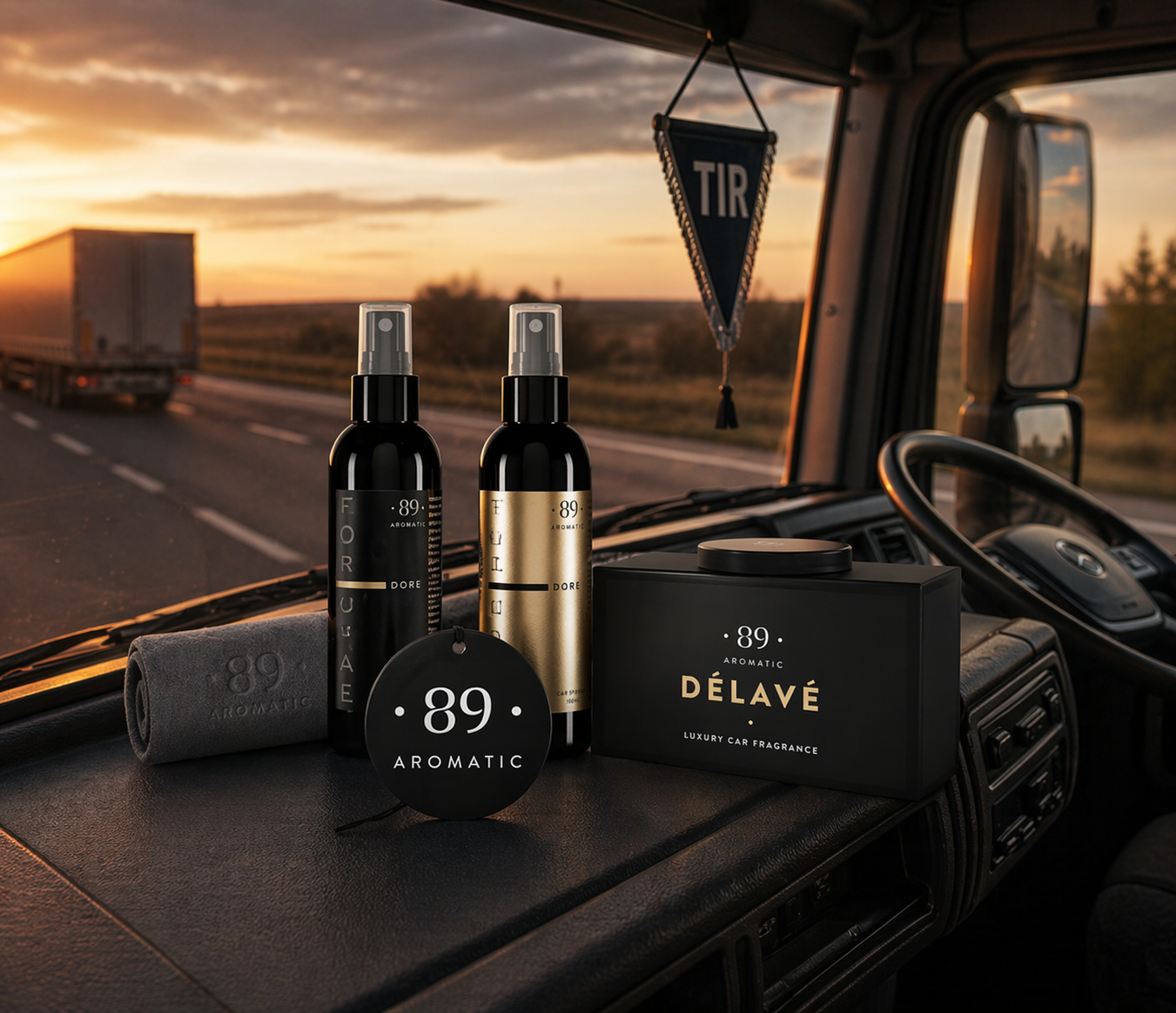 Kit Cabine para Motorista TIR | Ernesto Castro Edition | AROMATIC•89•