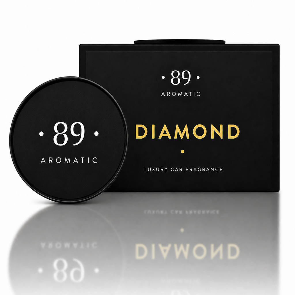 Clipe Ar Carro Recarregável AROMATIC•89• | Fragrância Premium Design Elegante