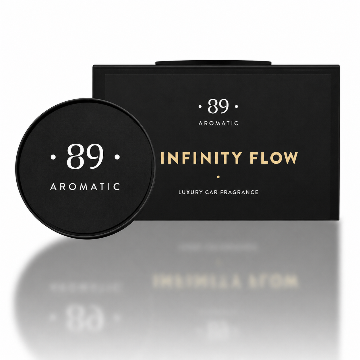 Clipe Ar Carro Recarregável AROMATIC•89• | Fragrância Premium Design Elegante