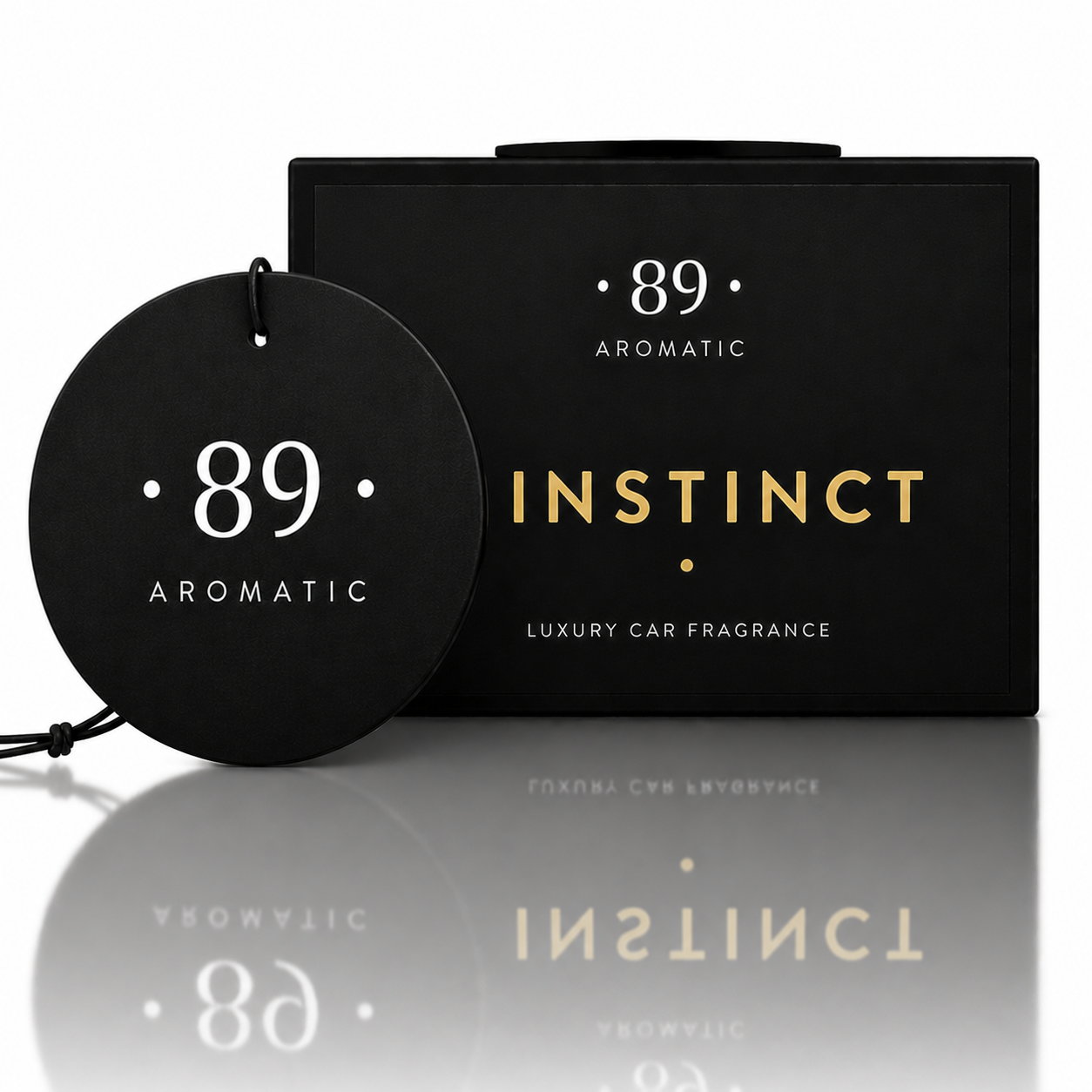 Clipe Ar Carro Recarregável AROMATIC•89• | Fragrância Premium Design Elegante