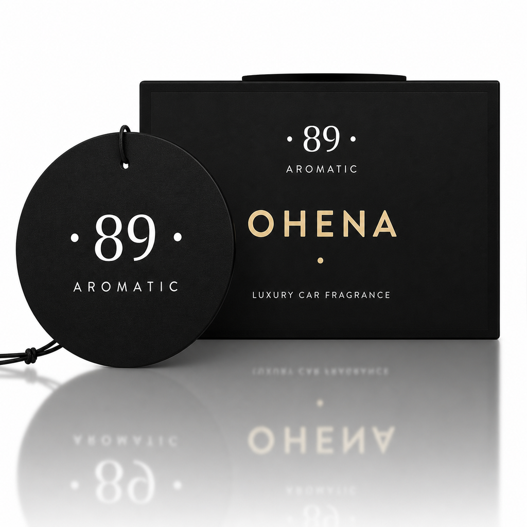 Clipe Ar Carro Recarregável AROMATIC•89• | Fragrância Premium Design Elegante