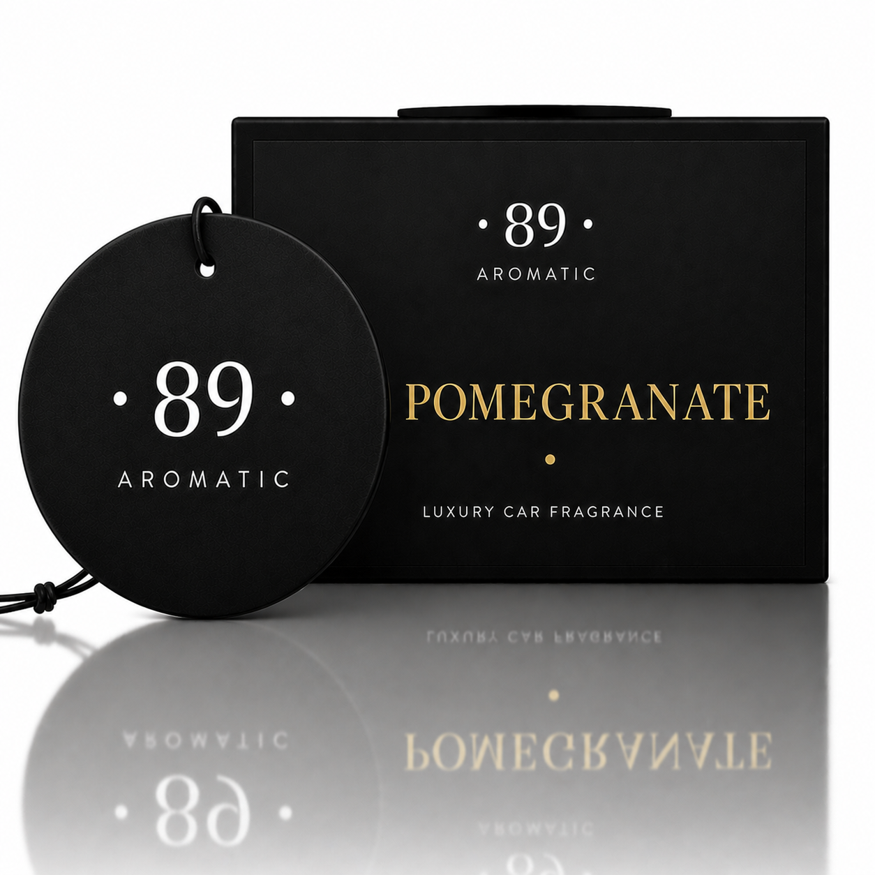 Clipe Ar Carro Recarregável AROMATIC•89• | Fragrância Premium Design Elegante
