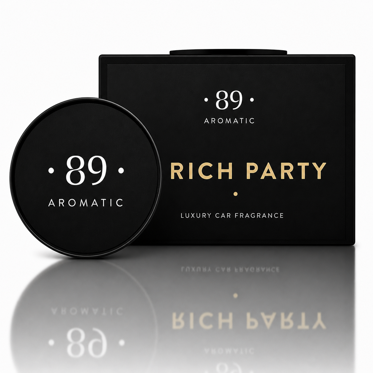Clipe Ar Carro Recarregável AROMATIC•89• | Fragrância Premium Design Elegante