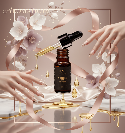 Banner AROMATIC•89• Óleo Unhas e Cutículas - Apenas Logo