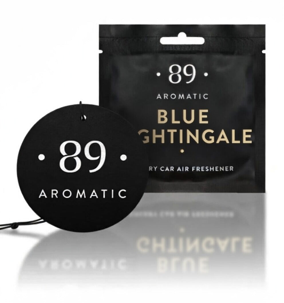 Car Paper Air Freshener AROMATIC•89• | Premium Long-Lasting Fragrance, Economical