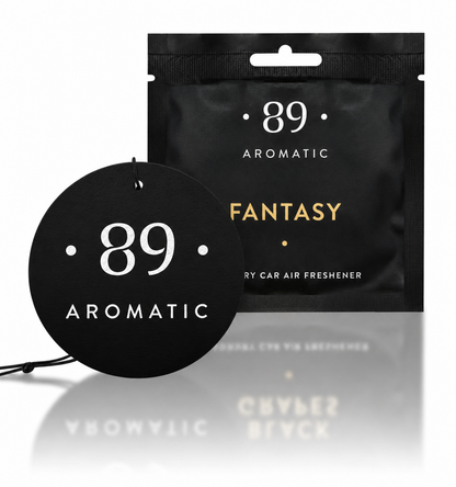 Car Paper Air Freshener AROMATIC•89• | Premium Long-Lasting Fragrance, Economical