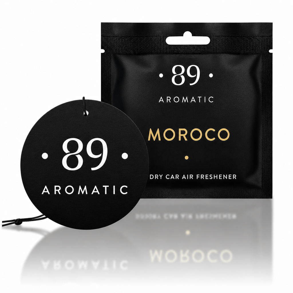 Ambientador Papel Carro AROMATIC•89• | Fragrância Premium Duradoura Económico