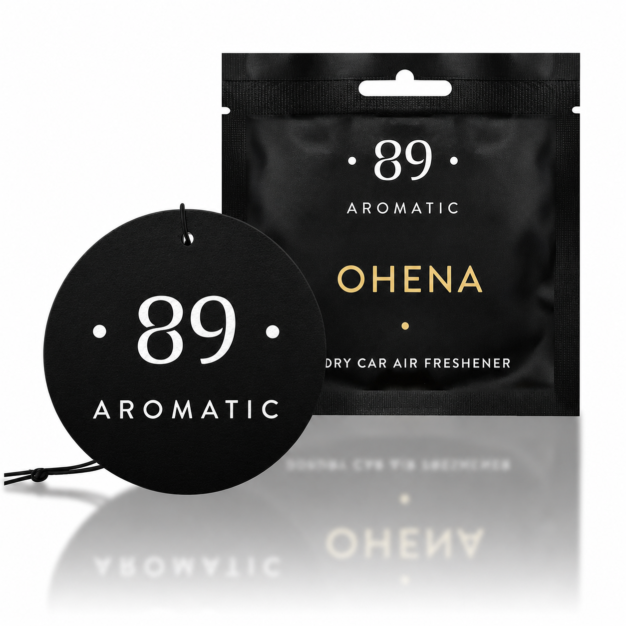 Car Paper Air Freshener AROMATIC•89• | Premium Long-Lasting Fragrance, Economical