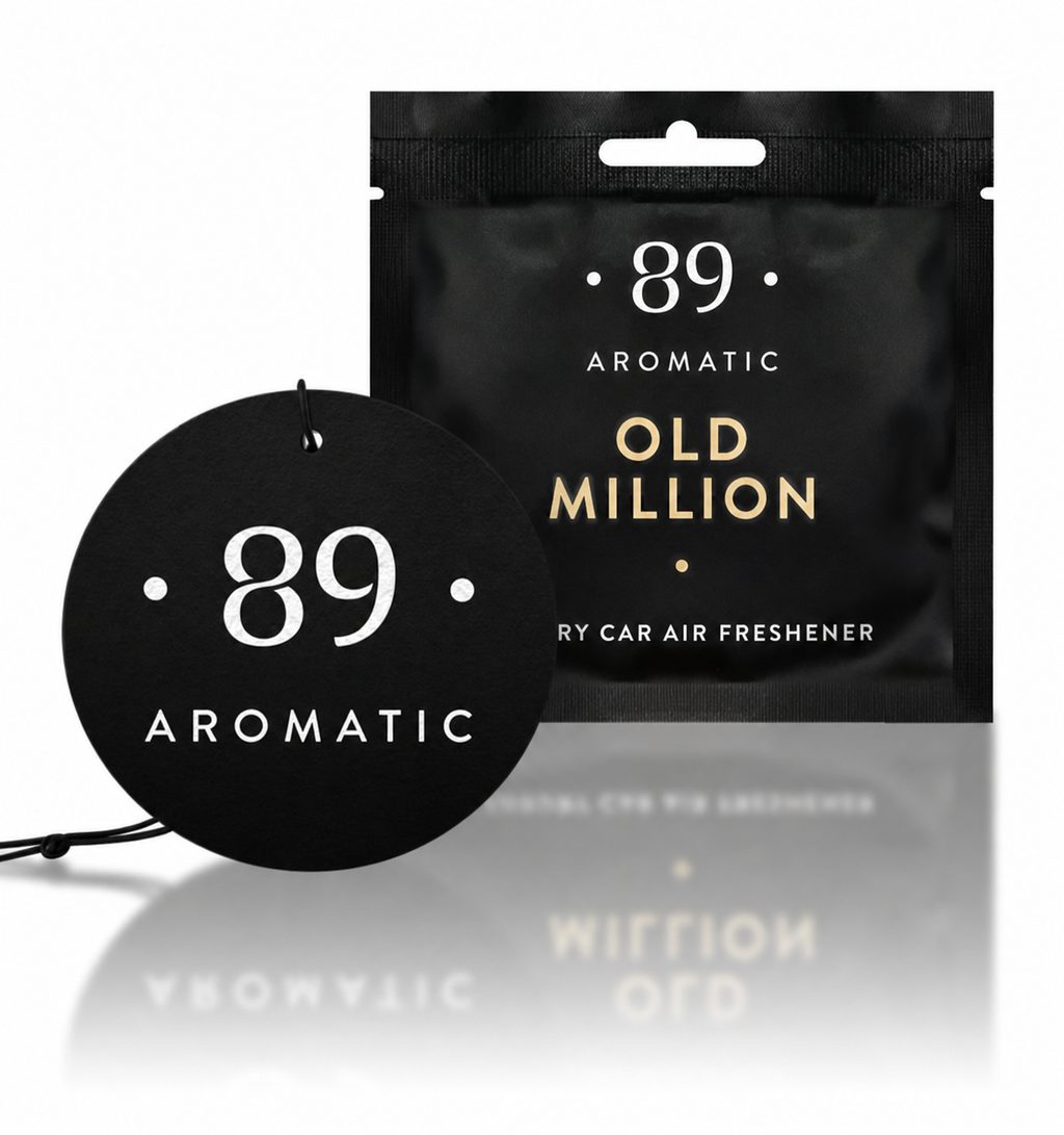 Ambientador Papel Carro AROMATIC•89• | Fragrância Premium Duradoura Económico