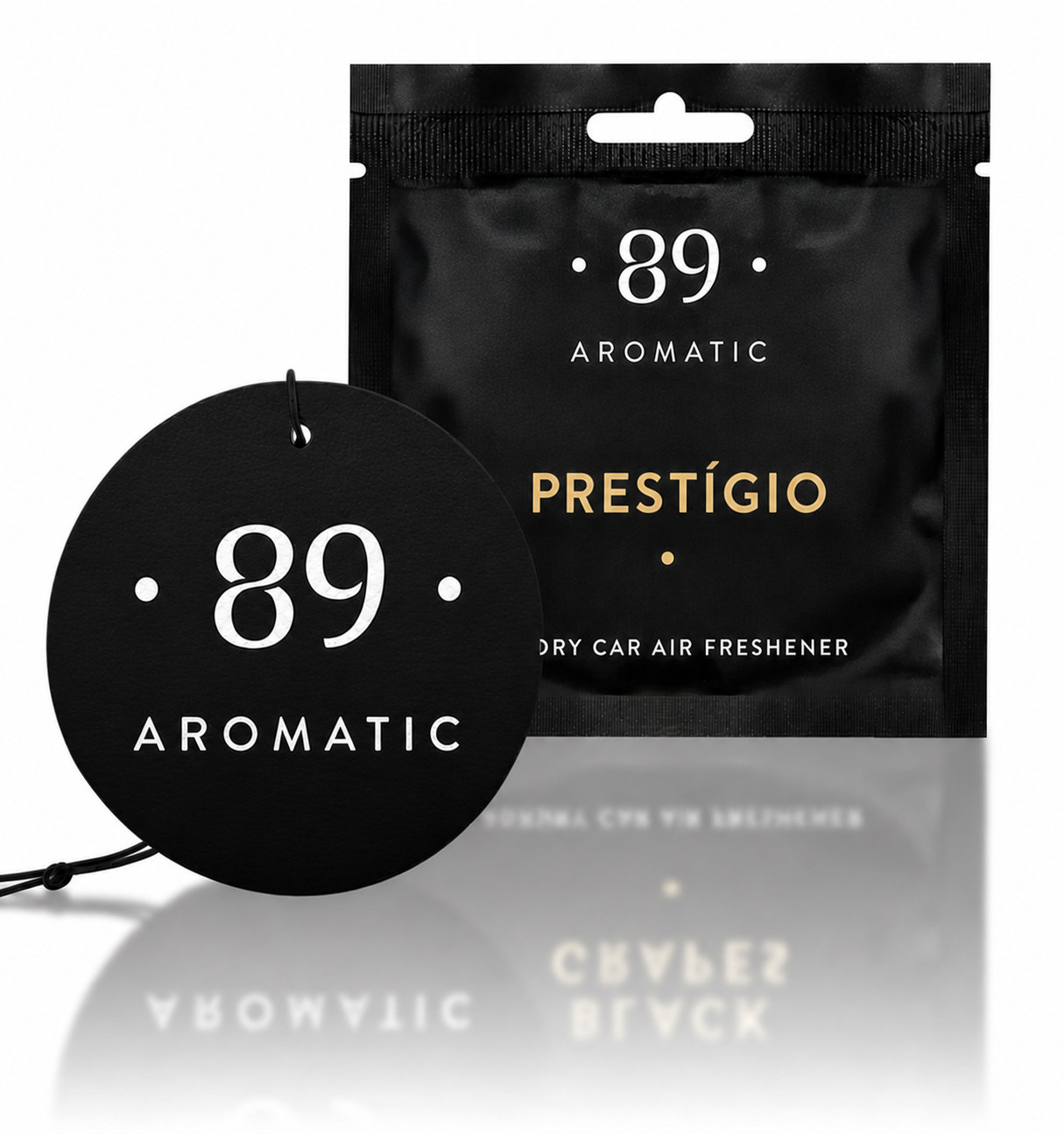 Car Paper Air Freshener AROMATIC•89• | Premium Long-Lasting Fragrance, Economical