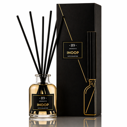 Aromatics by AROMATIC•89• Reed Diffuser | Continuous Premium Fragrance Elegant Design