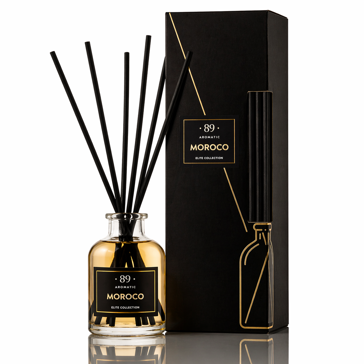 Difusor Varetas Casa AROMATIC•89• | Fragrância Premium Contínua Design Elegante