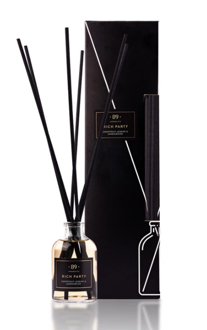 Aromatics by AROMATIC•89• Reed Diffuser | Continuous Premium Fragrance Elegant Design