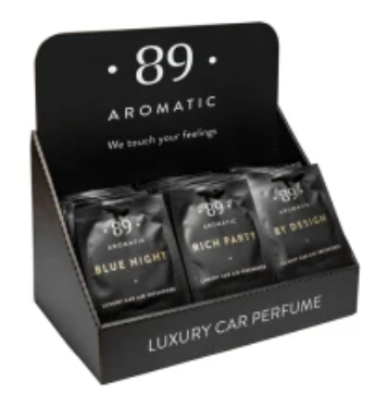 Expositor de Balcão para Ambientadores de Carro | 90 lugares | AROMATIC•89•