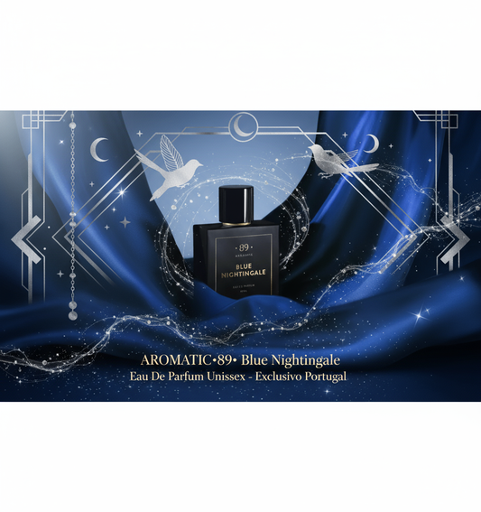 Novo Banner AROMATIC•89• Blue Nightingale Eau De Parfum Unissex - Exclusivo Portugal