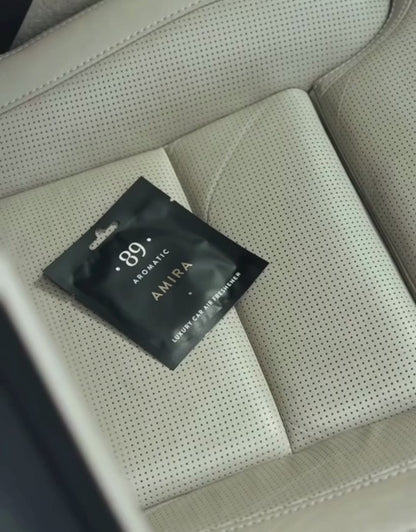Car Paper Air Freshener AROMATIC•89• | Premium Long-Lasting Fragrance, Economical